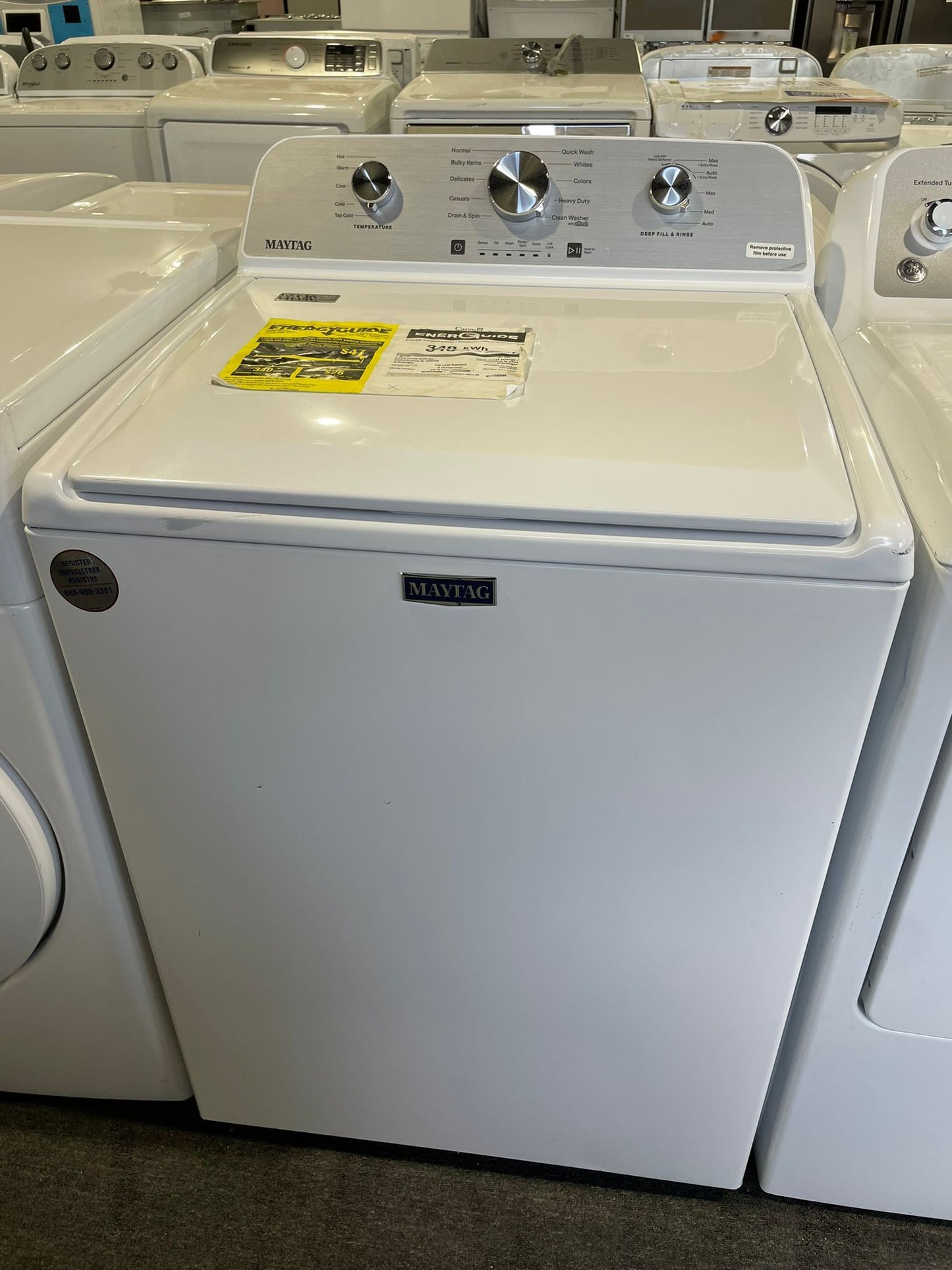 Never Used Maytag Top Load Washer .5 cubit feet - Call for Pricing