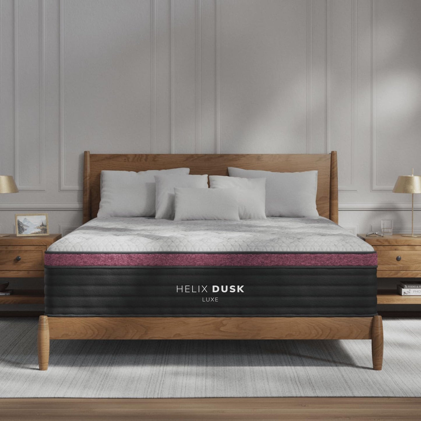 Helix Dusk Luxe Hybrid Mattress