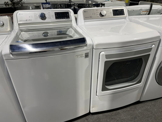 LG Top Load Washer & Electric Dryer XL Capacity