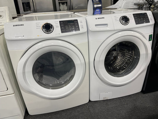 Samsung Front Load Washer & Electric Dryer