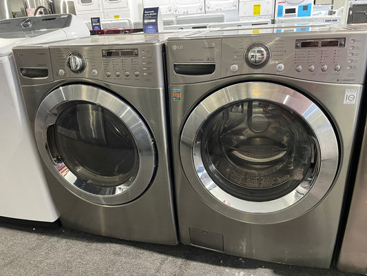LG Front Load Washer & Electric Dryer Set